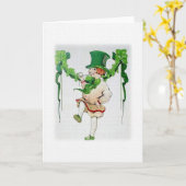 Carte Petit danseur irlandais (Fleur jaune)