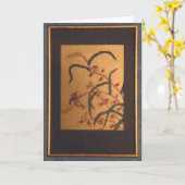 Carte Petit déjeuner (Fleur jaune)
