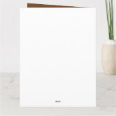 Carte Petit déjeuner : commencer ma journée sur une note (Dos)