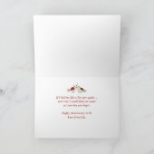 Carte Petit déjeuner d'anniversaire pour conjoint (Intérieur)