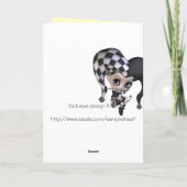 Carte Petit farceur triste (Dos)