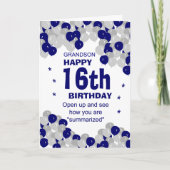 Carte petit-fils (Devant)