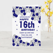 Carte petit-fils (Fleur jaune)