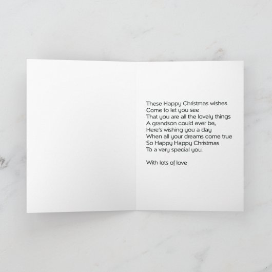 carte petit-fils (Intérieur)