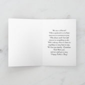 Carte Petit-fils / Bonne Fête des pères - Scarlet Honeye (Intérieur)