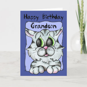 Carte Petit-fils de joyeux anniversaire