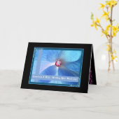 Carte PETIT-FILS & Nouvelle Épouse - Félicitations de ma (Fleur jaune)