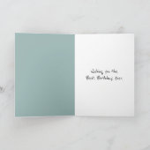 Carte Petit Garçon Pêche Anniversaire (Intérieur)