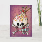 Carte Petit gâteau doux de crâne (Devant)