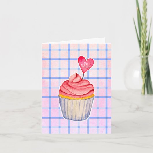 Carte Petit gâteau Valentine (Devant)