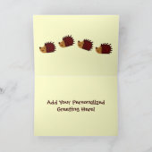 Carte Petit hérisson ! (Intérieur)