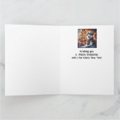 Carte Petit Husky chien animal de compagnie dans le frèr (Intérieur)