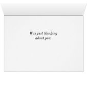 Carte Petit Jean Cedar Creek Pensées pour toi (Intérieur Horizontal (Bas))