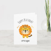 Carte Petit lion mignon (Devant)