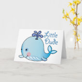 Carte Petit mec (Fleur jaune)