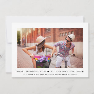 Carte Petit Micro Mariage Maintenant Célébration plus ta