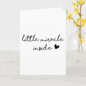Carte Petit miracle intérieur (Fleur jaune)