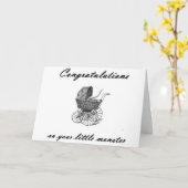 Carte Petit monstre (Fleur jaune)