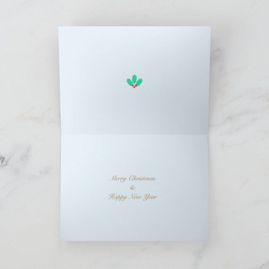 Carte Petit oiseau mignon (Intérieur)