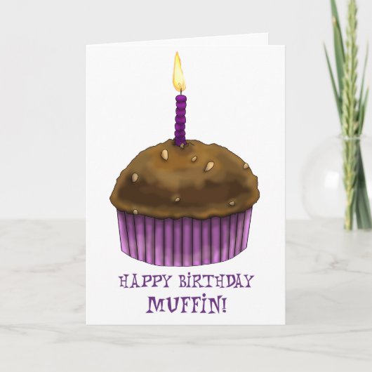 Carte Petit pain de joyeux anniversaire (Devant)