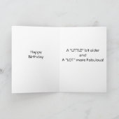 CARTE **PETIT PEU PLUS ANCIEN-BEAUCOUP PLUS FABULEUX* JU (Intérieur)