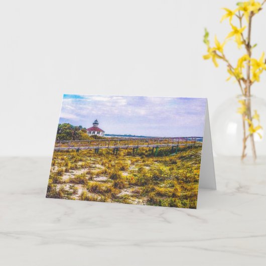 Carte Petit phare (Fleur jaune)