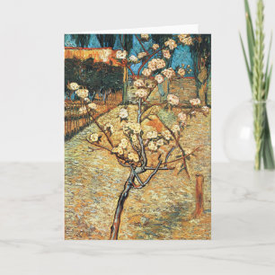 Carte Petit poirier en fleurs par Vincent van Gogh
