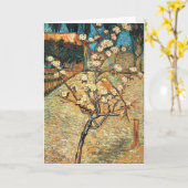 Carte Petit poirier en fleurs par Vincent van Gogh (Fleur jaune)