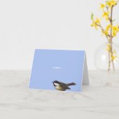 Carte Petit voeu de Noël (Fleur jaune)