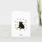 Carte Petite abeille au miel (Dos)