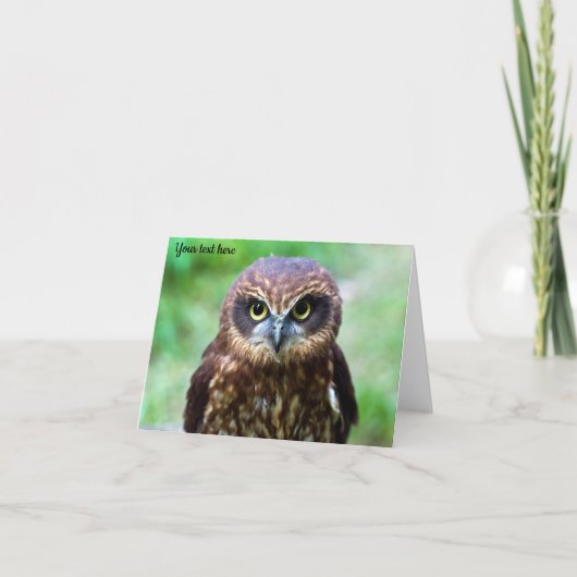 Carte Petite chouette (Devant)