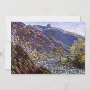 Carte Petite Creuse, Lumière du soleil de Claude Monet