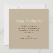 Carte Petite famille de tournesol (Dos)