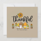 Carte Petite famille de tournesol (Devant)