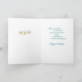 Carte Petite-fille Anniversaire Fêtes Jardin d'Amour (Intérieur)