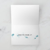 Carte Petite fille d'amitié sur le banc du parc (Intérieur)