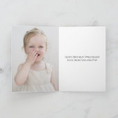 Carte Petite-fille Dragon Bébé 7e Anniversaire (Intérieur)