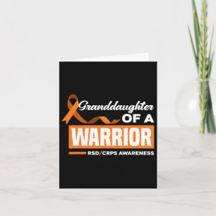 Carte Petite-Fille D'Un Guerrier Rsd Crps Sensibilisatio