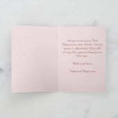 Carte Petite Fille Editable Priant Première Communion (Intérieur)