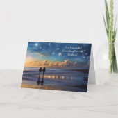 Carte Petite-fille et mari heureux anniversaire (Devant)