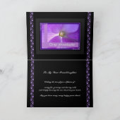 Carte PETITE-FILLE - félicitations de mariage (Intérieur)