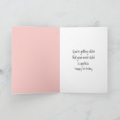 Carte Petite Fille Manger Petit Déjeuner Céréale (Intérieur)