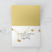 Carte Petite Fille Peint Une Fleur (Intérieur)