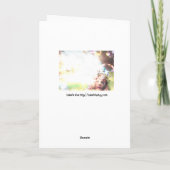 Carte Petite fille treize (Dos)