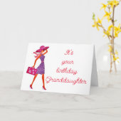 CARTE **PETITE-FILLE** VOUS ÊTES EXTRAORDINAIRE/VOUS VOY (Fleur jaune)