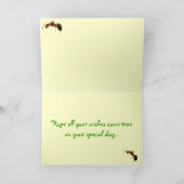 Carte Petite fourmi sur Goldenrod Anniversaire (Intérieur)