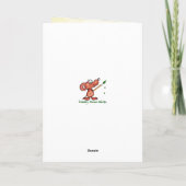 Carte Petite Gnome Lucky Anniversaire Voeux (Dos)