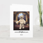 Carte Petite maman de petits ours (Dos)