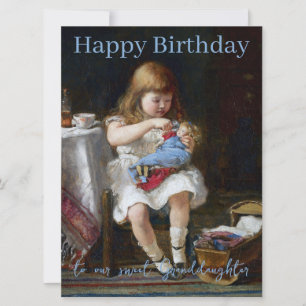 Carte Petite mère anxieuse Joyeux anniversaire de naissa