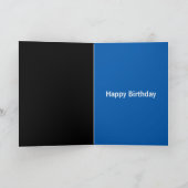 Carte Petite Pilule Bleue Drôle Anniversaire (Intérieur)